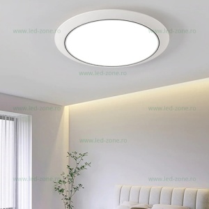Plafoniera LED 36W Rotunda Alb Rece - Img 3