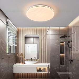 Plafoniera LED 72W Rotunda 3 Functii cu Telecomanda LZ1345