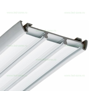 Profil Aluminiu Aplicat Dispersor Mat 1M 13MM - Img 2