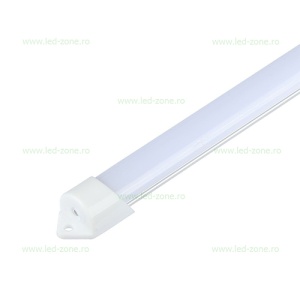 Profil Aluminiu Banda LED 144xSMD4014 Aplicat 12V