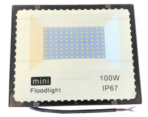 Proiector LED 100W Slim SMD2835 Mini - Img 1