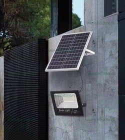 Proiector LED 200W cu Panou Solar si Telecomanda Premium
