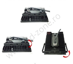 Proiector LED 50W 220V Slim Negru 808X - Img 2