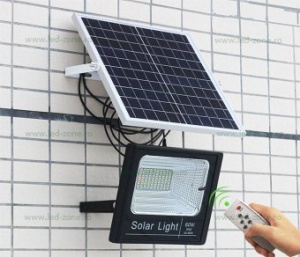 Proiector LED 50W cu Panou Solar si Telecomanda TIGER - Img 2
