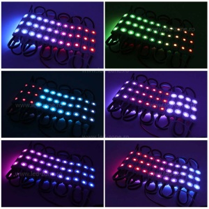 Set 20 Module LED 3xSMD5050 RGB Digital 12V - Img 3