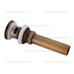 Sifon Lavoar Cu Prea Plin Fara Ventil Bronz Antichizat LZ8019F22 - Img 2
