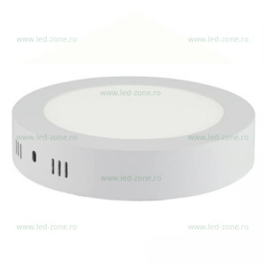 Spot LED 12W Rotund Alb Aplicat - Img 1