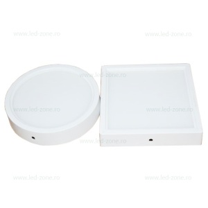 Spot LED 18W Rotund Alb Aplicat H30 - Img 3