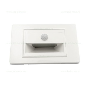 Spot LED 1W Dreptunghiular Alb Trepte Senzor LZ8243 - Img 2