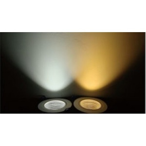 Spot LED 20W COB Rotund Mobil Alb - Img 3
