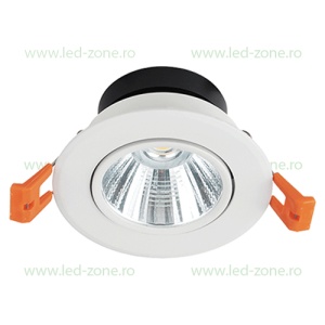 Spot LED 20W Rotund LZ01 Alb Emergenta - Img 2