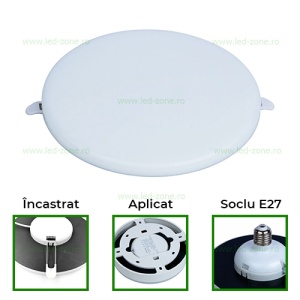 Spot LED 22W Rotund Mat Frameless 3in1