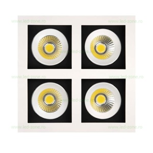 Spot LED 4x8W 4 Module COB Mobil Alb - Img 2