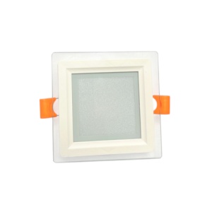 Spot LED 5W Patrat Mat Sticla