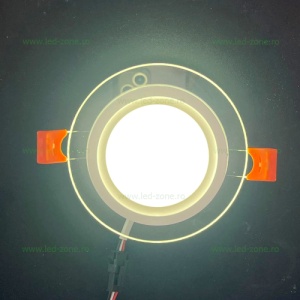 Spot LED 5W Rotund COB Sticla 3 Functii - Img 6