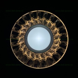 Spot LED 7W Rotund Alb Rece Contur Color