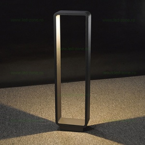 Stalp LED Gradina 7W Dreptunghiular 60cm - Img 3