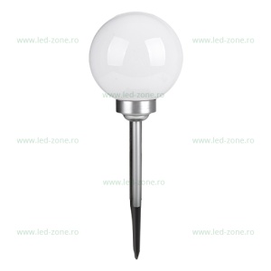 Stalp LED Gradina Solar Glob Mat D100mm LZ5821