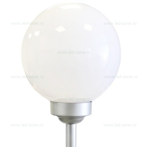Stalp LED Gradina Solar Glob Mat D100mm LZ5821 - Img 2