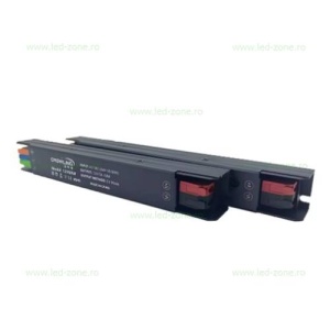 Sursa Alimentare Banda LED 12V 200W Slim Aluminiu si Clipsuri