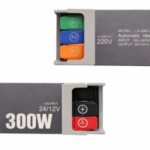 Sursa Alimentare Banda LED 12V-24V 300W Slim Auto Switch