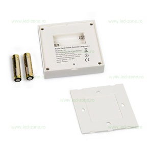 Telecomanda Monocrom 4 Zone MiLight RF Montaj Perete - Img 4