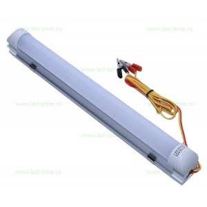 Tub LED T8 9W 30cm Mat Suport Inclus 12V Clesti