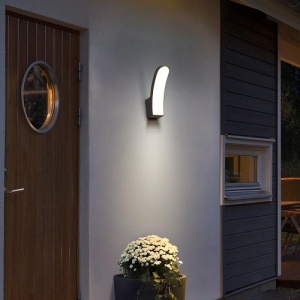 Aplica LED 12W Exterior Neagra LZ202261