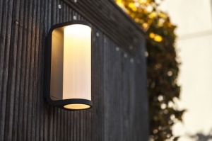 Aplica LED 18W Exterior Neagra LZ202267 - Img 2