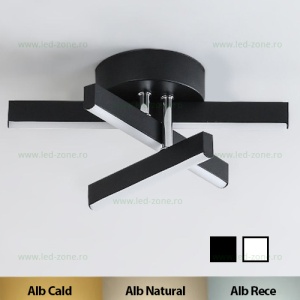 Aplica LED 24W 3 Functii LZ9107 - Img 1