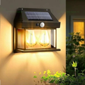 Aplica LED Exterior 2W LED Solara cu Senzor ALS01