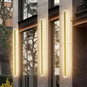 Aplica LED Exterior Auriu 180cm LZ904 - Img 6