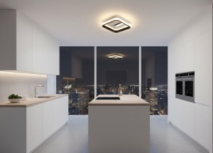 Aplica LED Moderna 38W Patrata 3 Functii LZ3917 - Img 3