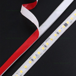 Banda LED 2835 120 SMD/ML 220V Slim Autoadeziva Taiere 10cm - Img 3