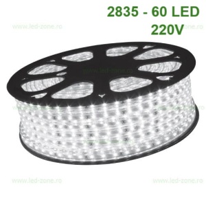 Banda LED 2835 60 SMD/ML Silicon 220V - Img 1