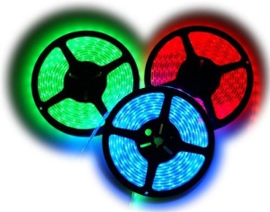 Banda LED 5050 60 SMD/ML Color Silicon 12V - Img 1