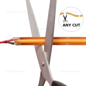 Banda LED COB 578 LED/ML Interior 12V Rola 10m Any Cut - Img 3