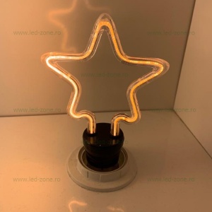 Bec LED E27 4W Decorativ Stea