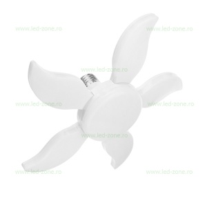 Bec LED E27 55W Pliabil 5 Segmente - Img 2