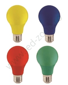 Bec LED E27 5W Glob Mat 360 Grade Color