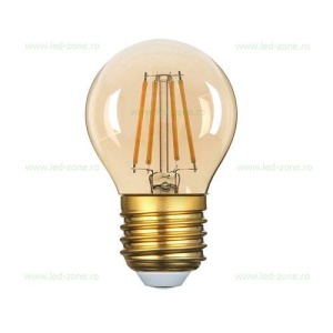 Bec LED Vintage E27 4W G45 Dimabil