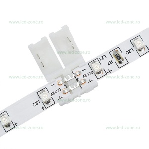 Conector Imbinare 2 Contacte Banda LED 5mm Interior - Img 1
