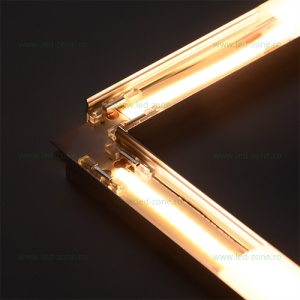 Conector Imbinare 2 Contacte Unghi 90 Banda LED COB 10mm - Img 3