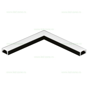 Conector Profil Aluminiu Aplicat Colt Dispersor Mat 12MM - Img 4