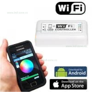 Controller Banda LED RGB 12A 144W WI-FI