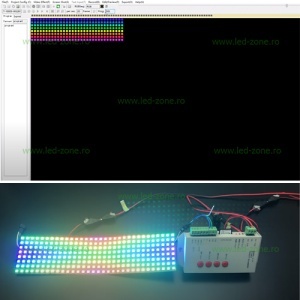 Controller Banda LED RGB Digitala Programabil T1000S