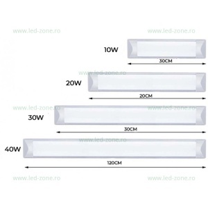 Corp Iluminat LED 30W 90cm Aluminiu