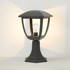 Felinar Iluminat Exterior Aplicat Negru LZ3232