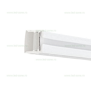 Furtun LED Neon Flex Slim 220V 10x10mm Taiere 10cm - Img 8