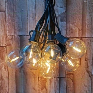 Ghirlanda 8M cu 25 Becuri LED Filament G40